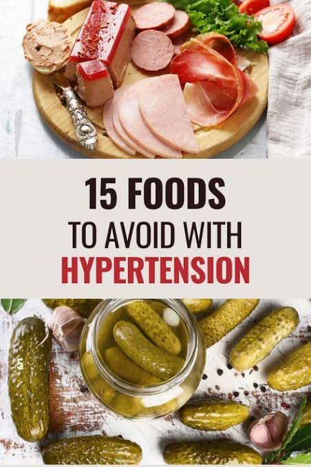 15 Foods to Avoid with High Blood Pressure